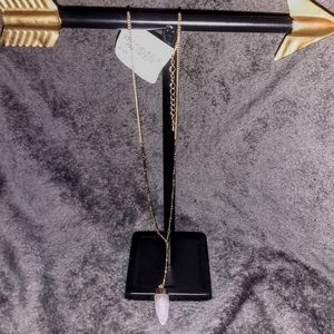 🌼PINK STONE NECKLACE